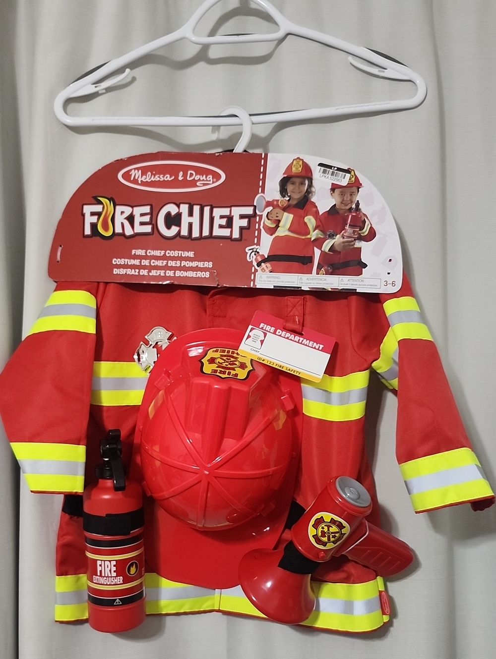 Melissa & Doug Fire Chief Costume